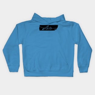 Cursive Love Handwritten Kids Hoodie